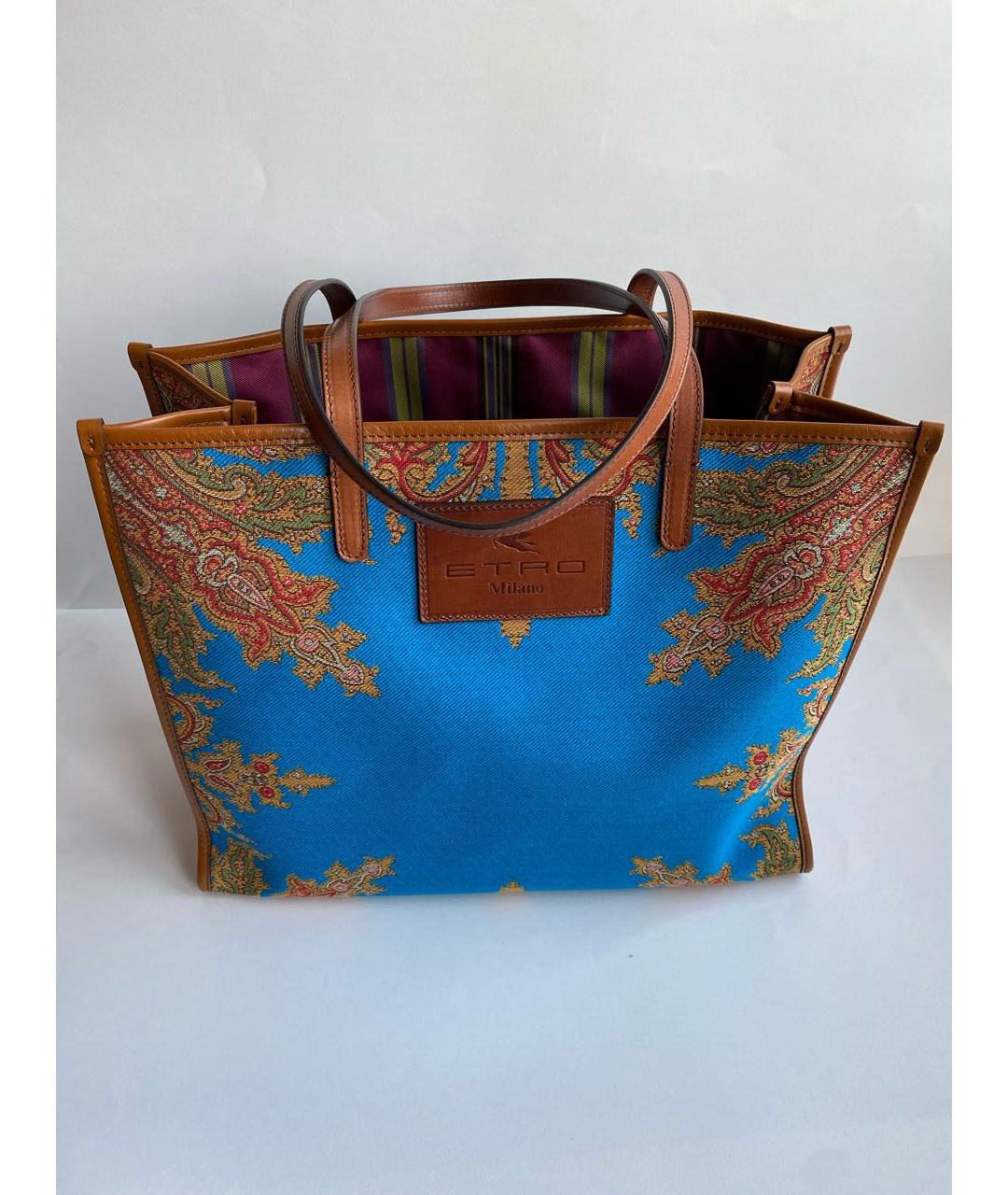 ETRO Мульти тканевая сумка тоут, фото 6