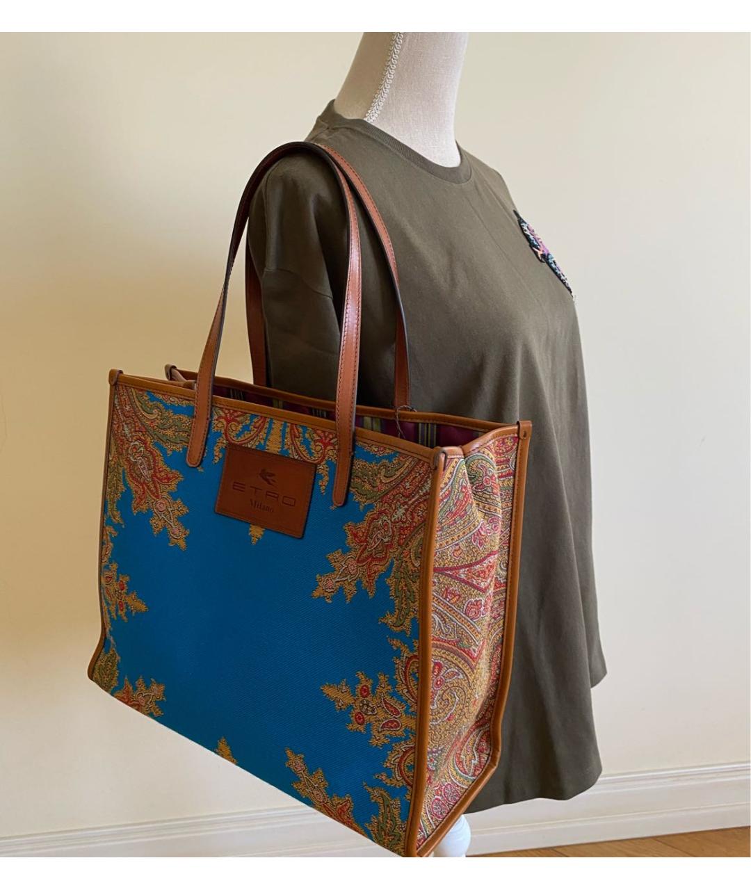 ETRO Мульти тканевая сумка тоут, фото 5