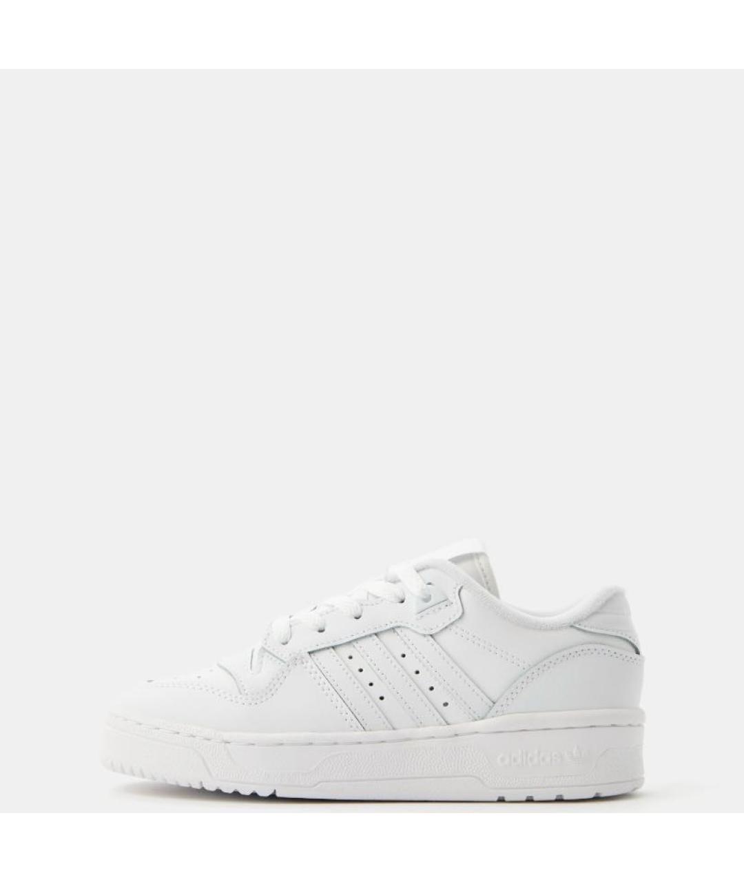 ADIDAS Белые кожаные кроссовки, фото 2