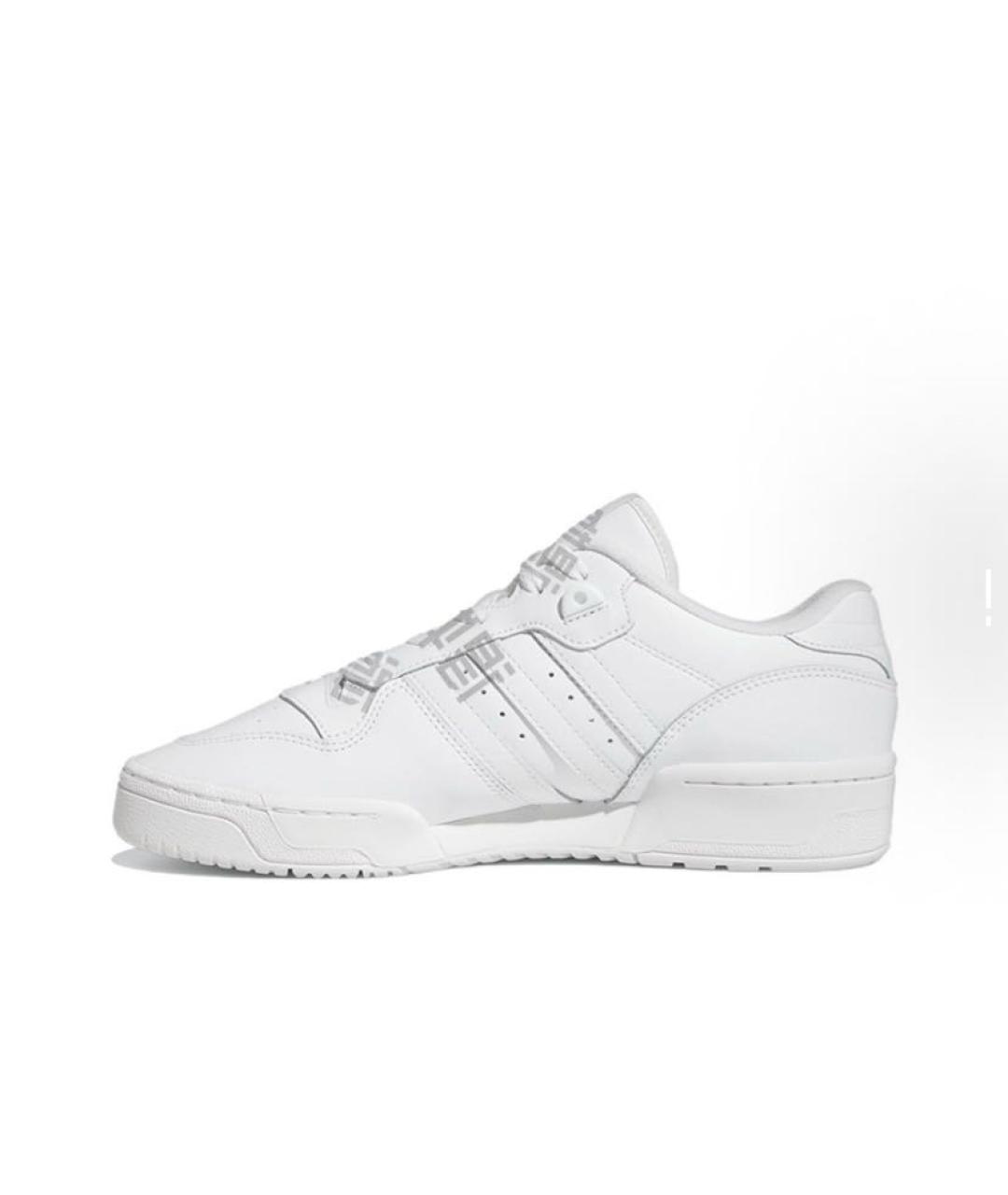 ADIDAS Белые кожаные кроссовки, фото 3