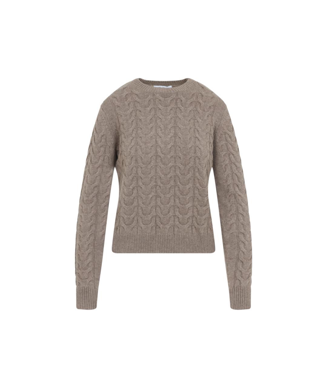MAX MARA Бежевый кашемировый джемпер / свитер, фото 1