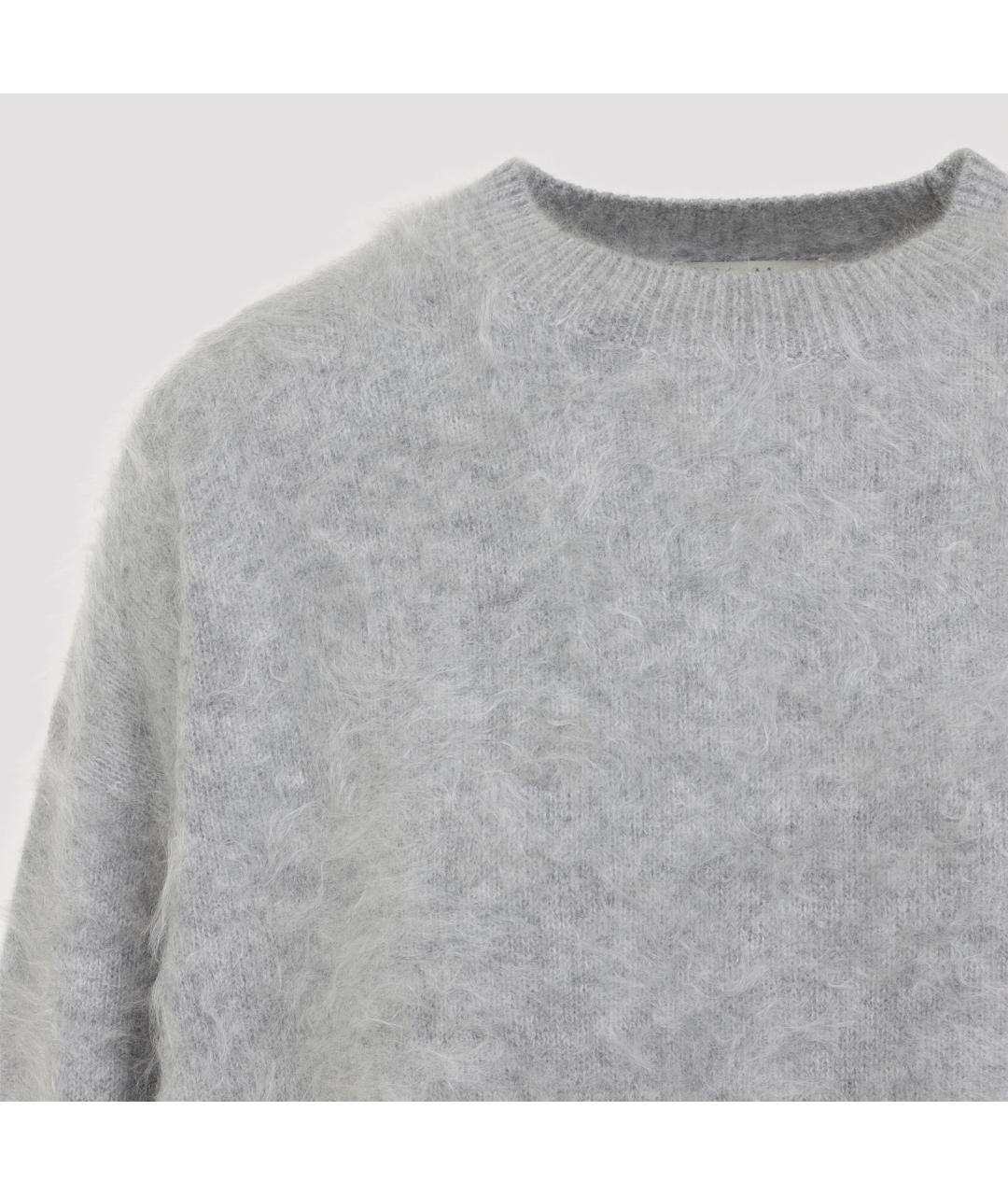 'S MAX MARA Серый кашемировый джемпер / свитер, фото 6