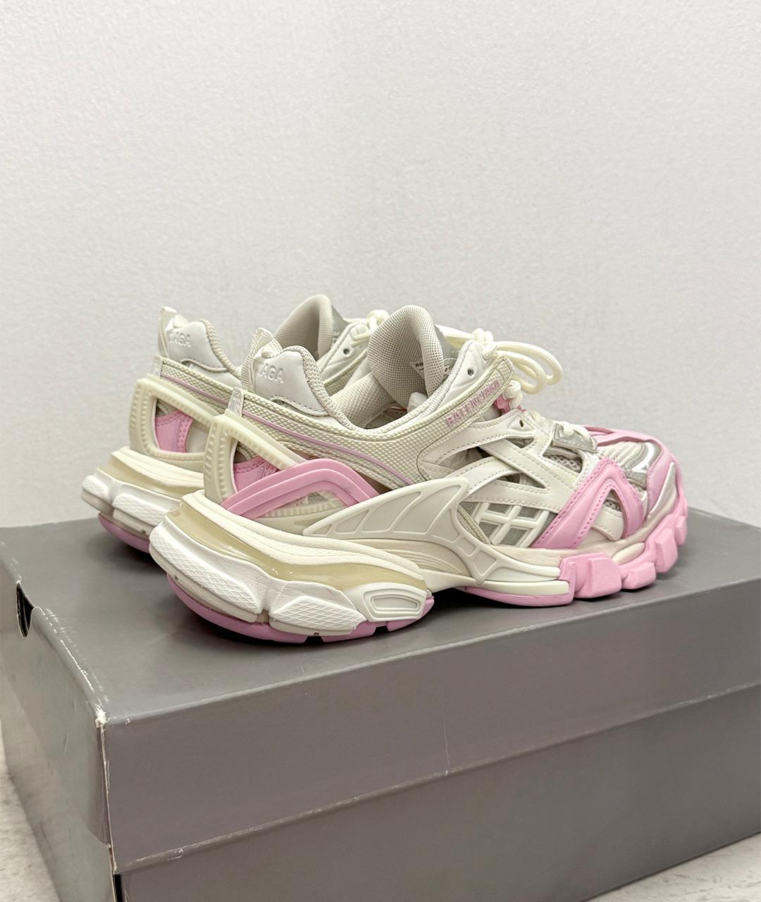 BALENCIAGA Белые кроссовки, фото 6