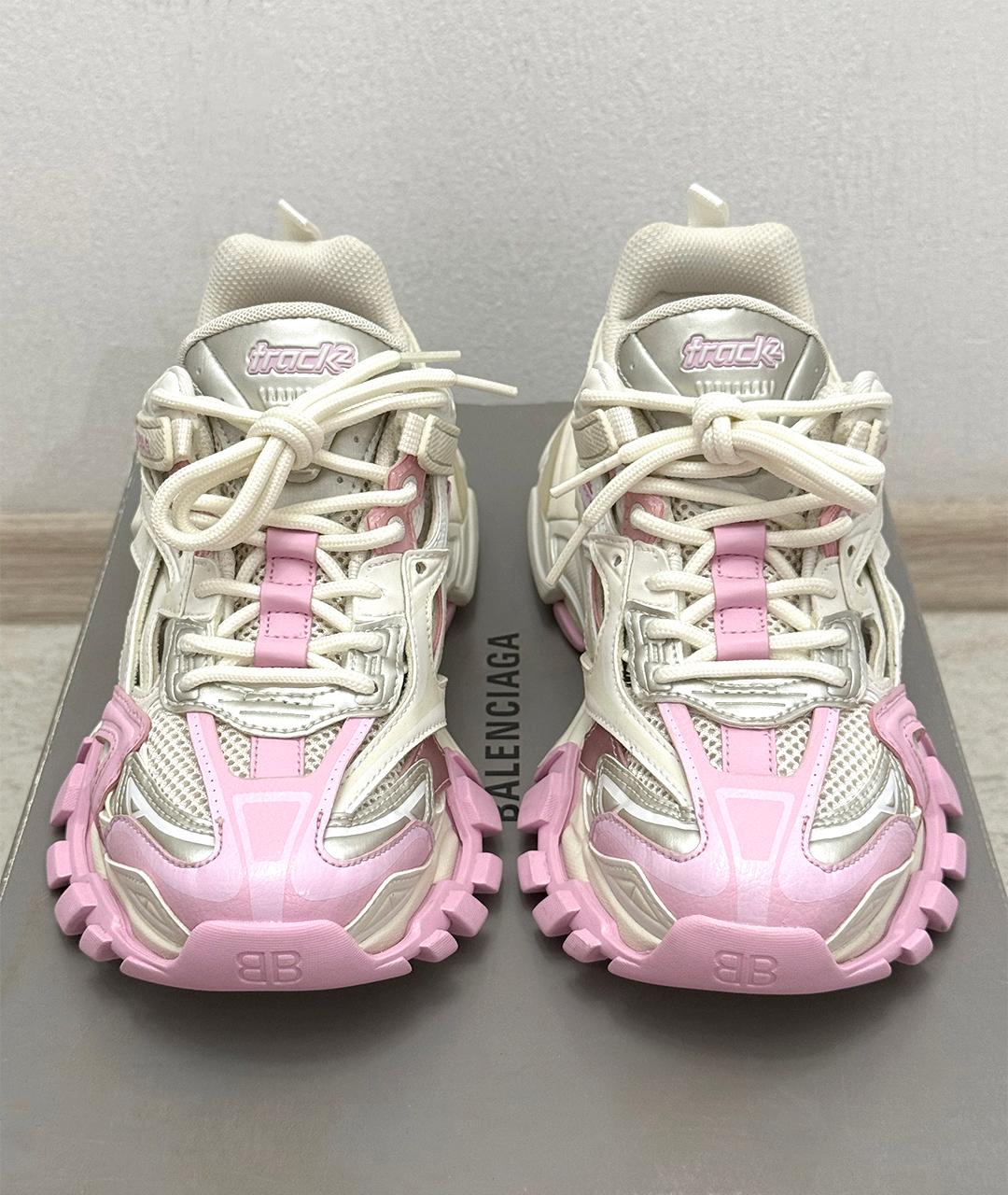 BALENCIAGA Белые кроссовки, фото 3