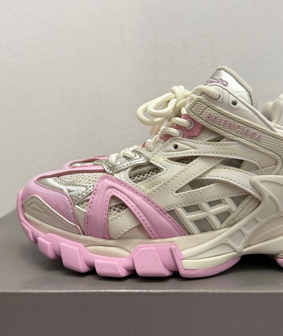BALENCIAGA Белые кроссовки, фото 5