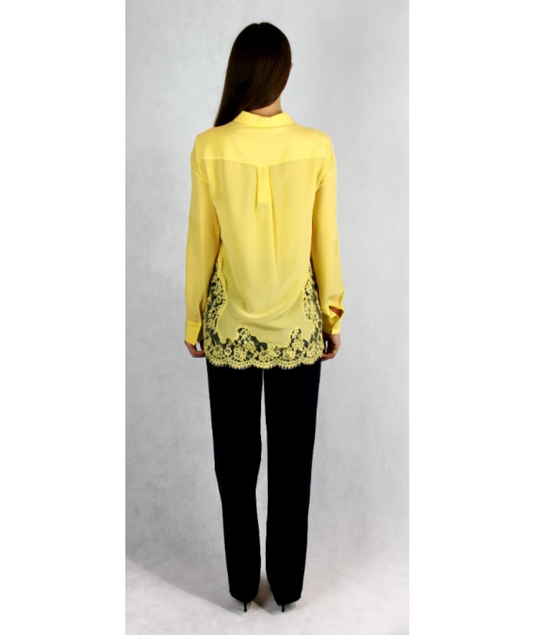 ERMANNO SCERVINO Желтая блузы, фото 7