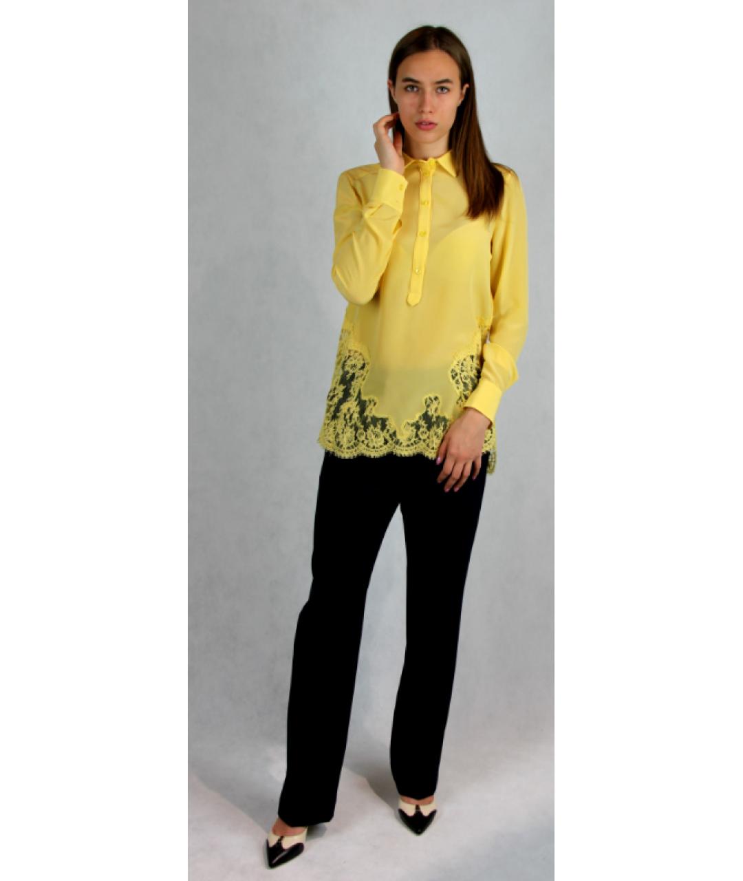 ERMANNO SCERVINO Желтая блузы, фото 6