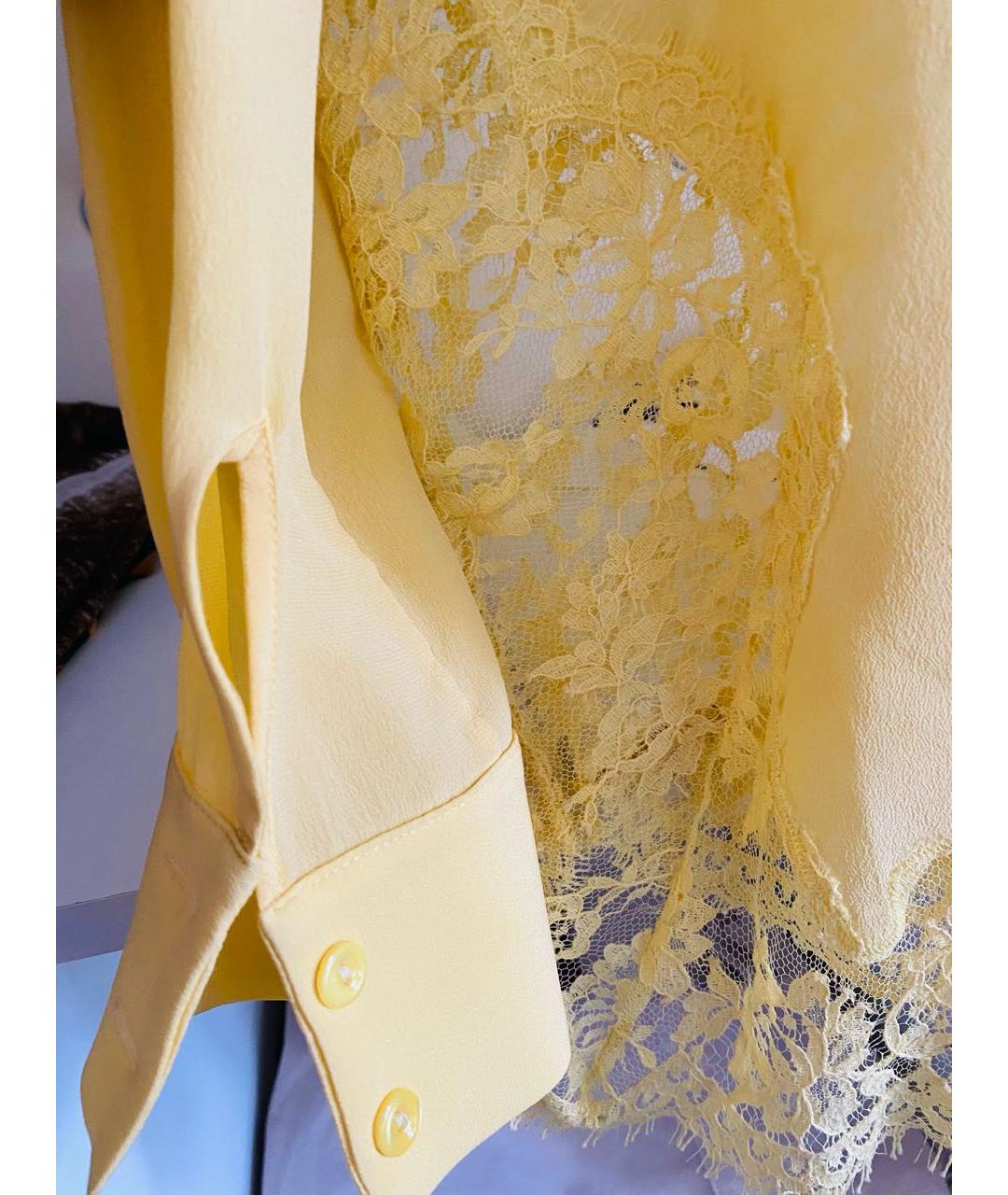 ERMANNO SCERVINO Желтая блузы, фото 3
