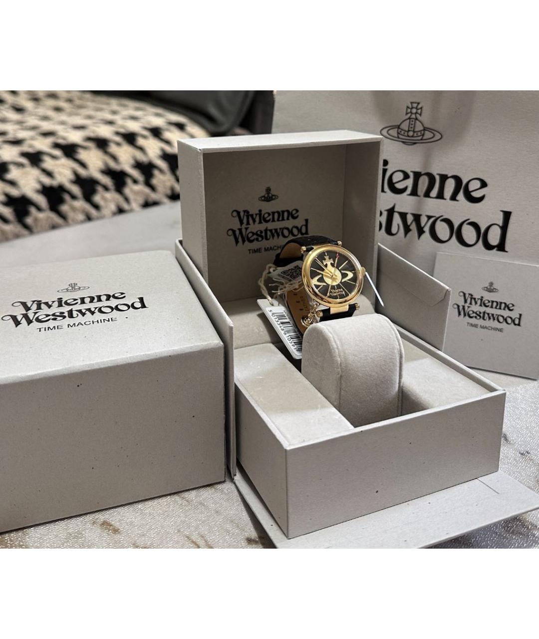 VIVIENNE WESTWOOD Черные стальные часы, фото 5