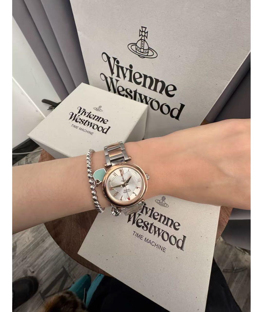 VIVIENNE WESTWOOD Серебряные стальные часы, фото 5