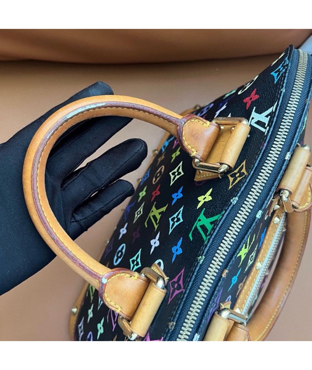 LOUIS VUITTON Мульти кожаная сумка с короткими ручками, фото 8