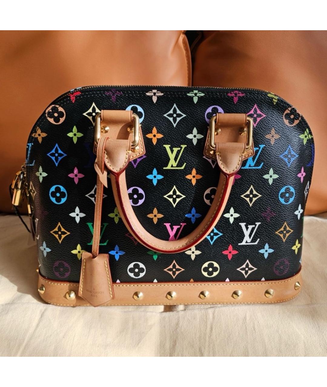 LOUIS VUITTON Мульти кожаная сумка с короткими ручками, фото 9