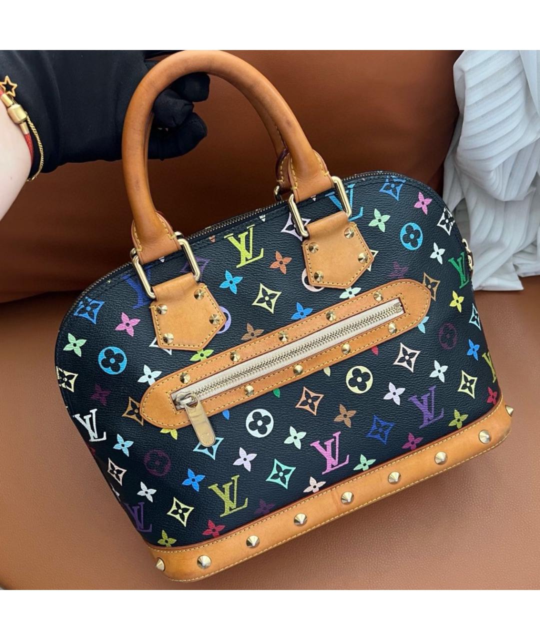 LOUIS VUITTON Мульти кожаная сумка с короткими ручками, фото 3