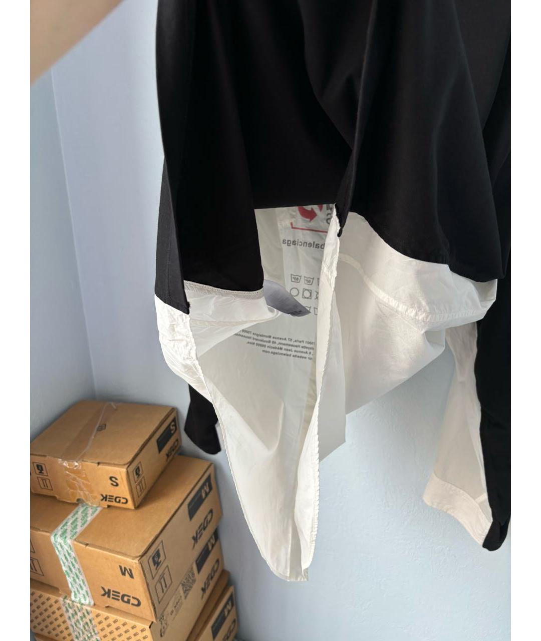 BALENCIAGA Хлопковая кэжуал рубашка, фото 3