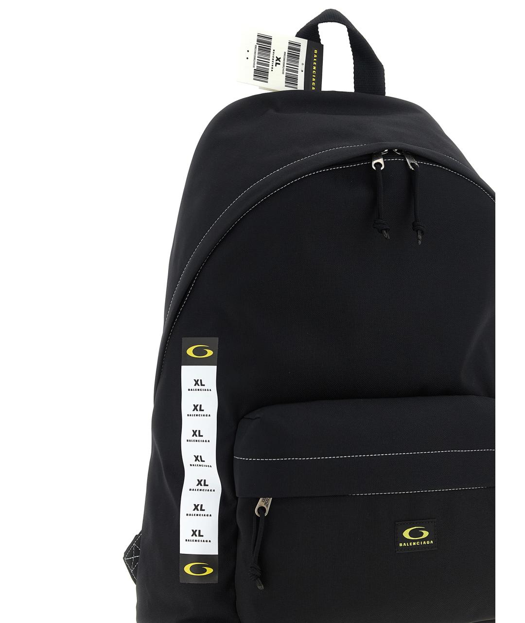BALENCIAGA Черный синтетический рюкзак, фото 3