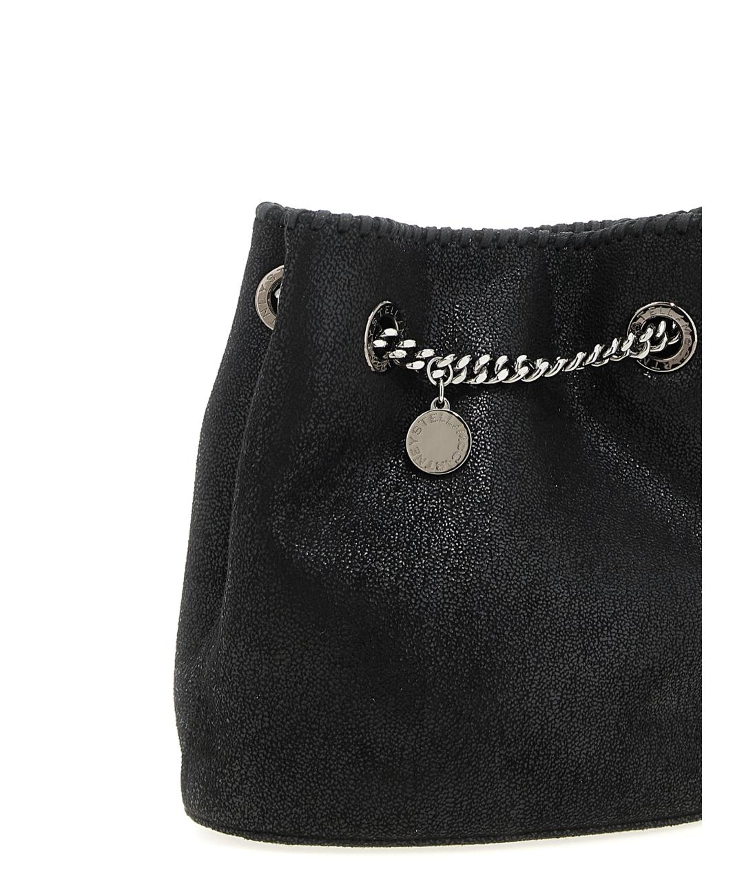 STELLA MCCARTNEY Черная сумка тоут из искусственной кожи, фото 3