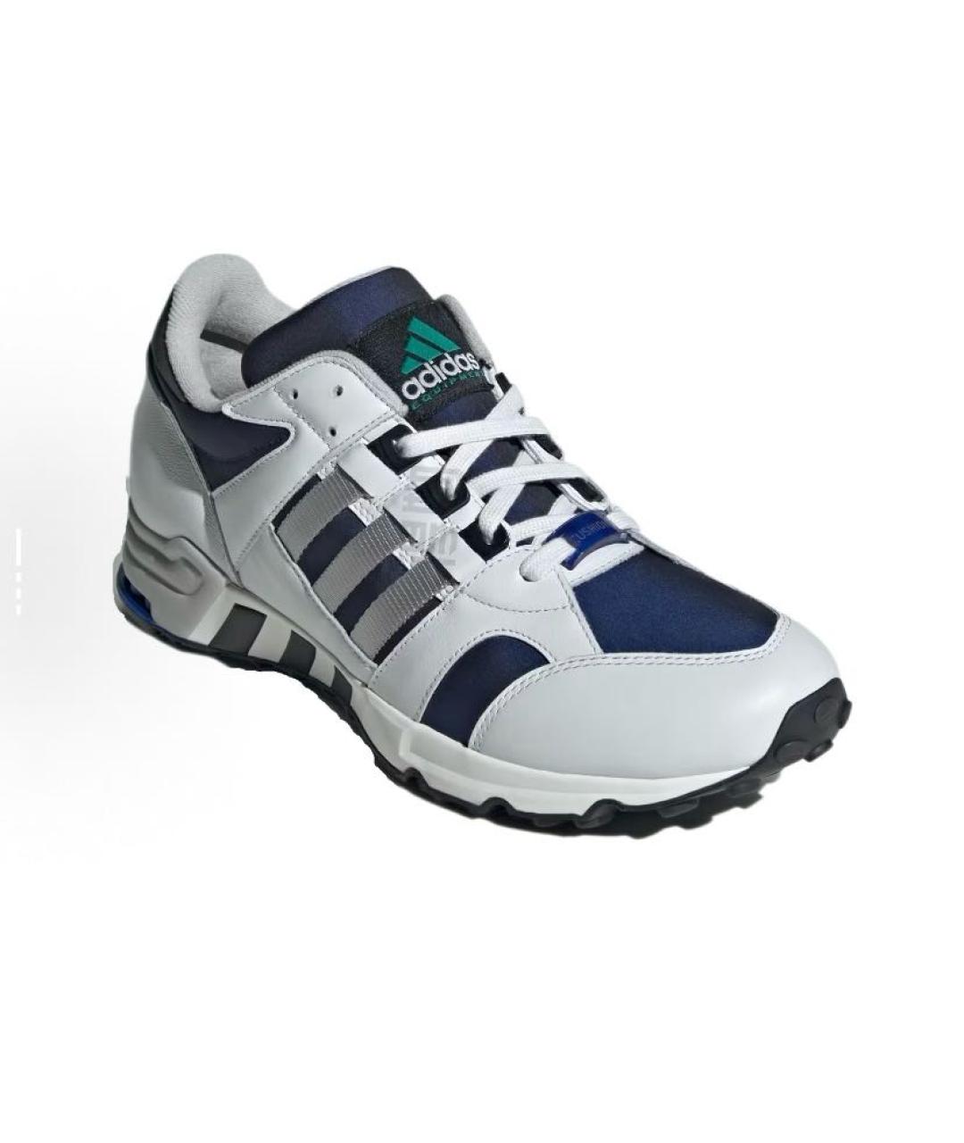 ADIDAS Белые кожаные кроссовки, фото 4