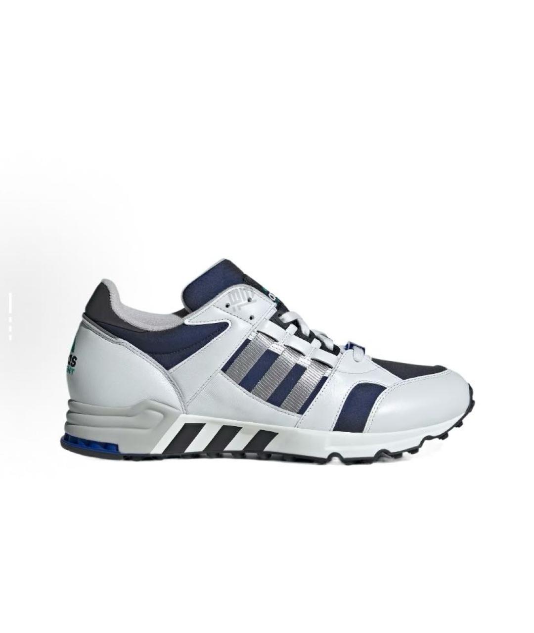 ADIDAS Белые кожаные кроссовки, фото 8