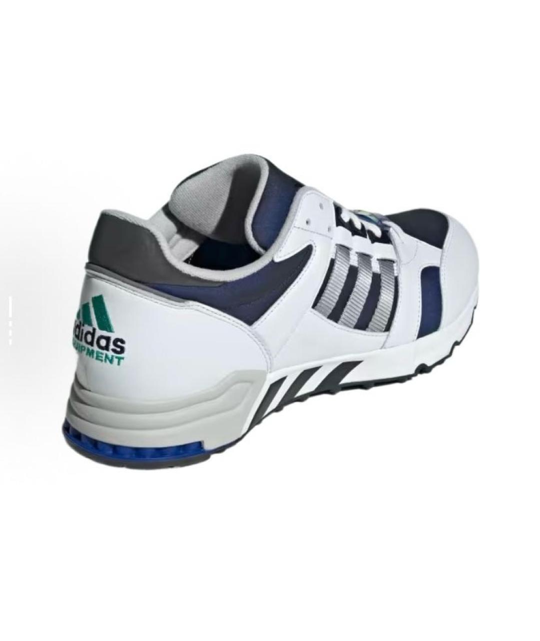 ADIDAS Белые кожаные кроссовки, фото 5