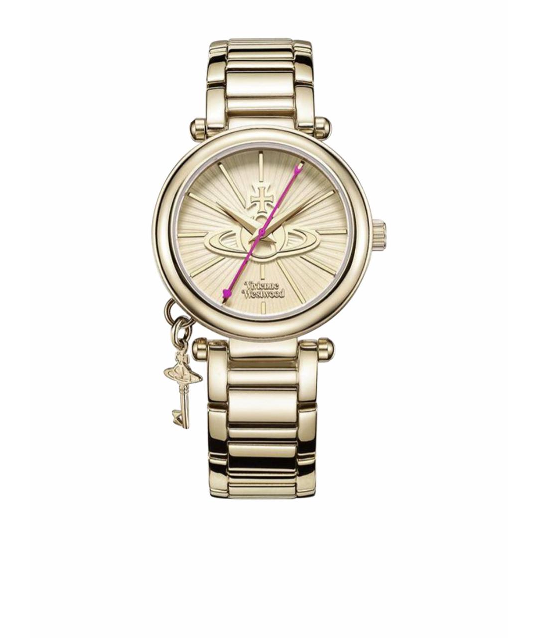 VIVIENNE WESTWOOD Золотые стальные часы, фото 5