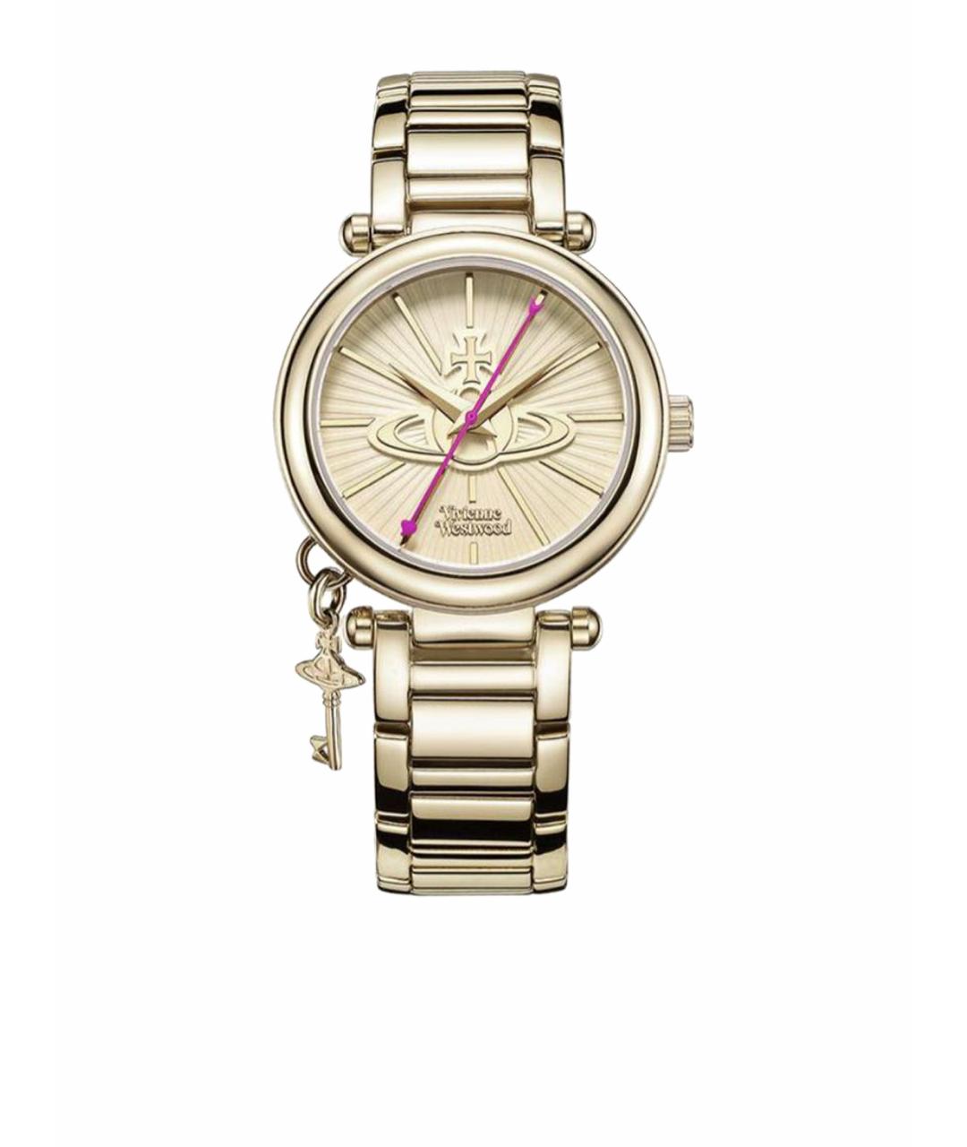 VIVIENNE WESTWOOD Золотые стальные часы, фото 1