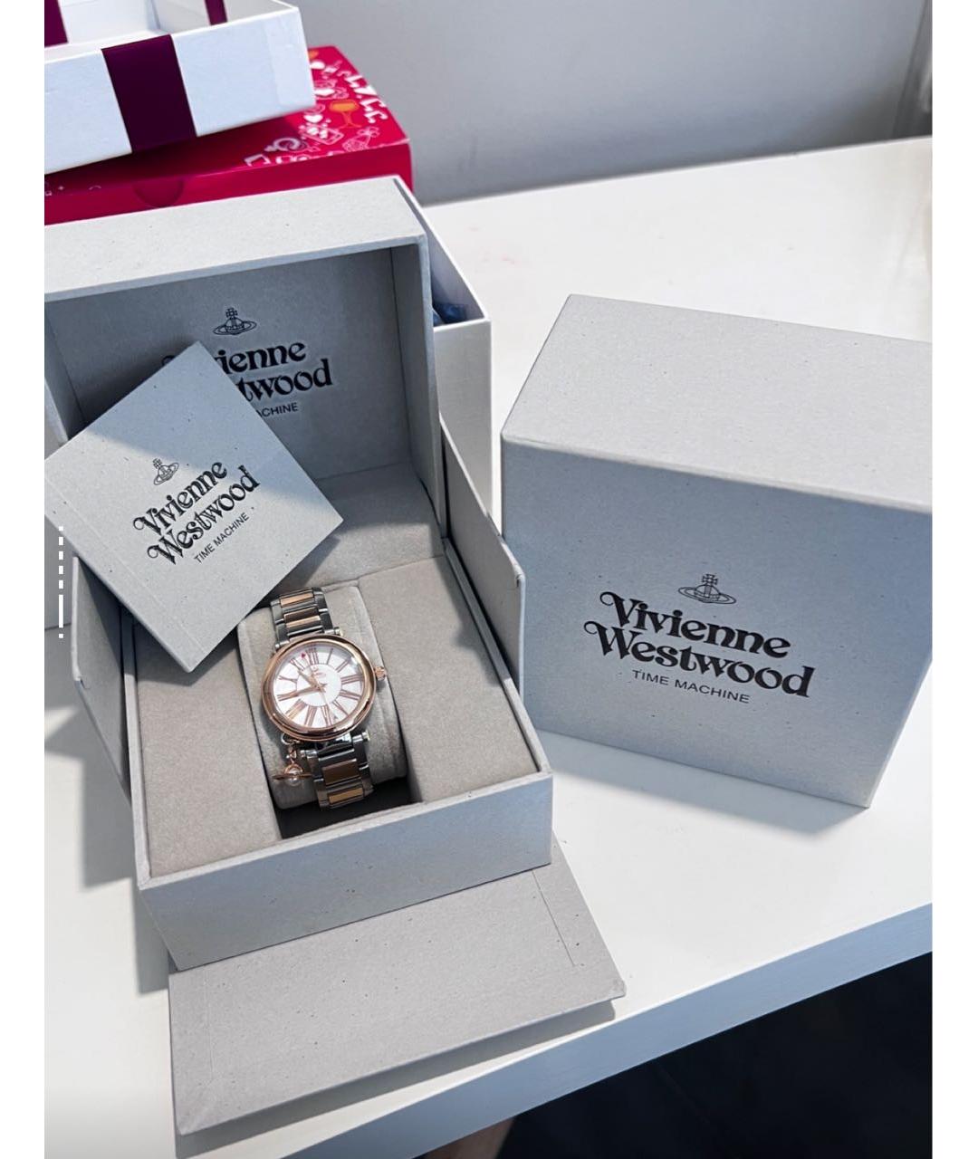 VIVIENNE WESTWOOD Розовые стальные часы, фото 4