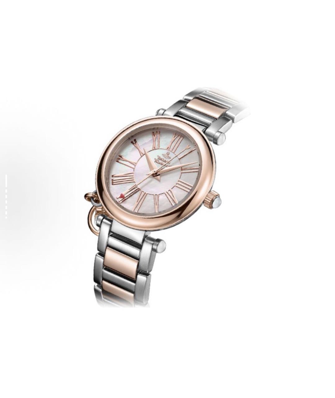 VIVIENNE WESTWOOD Розовые стальные часы, фото 3