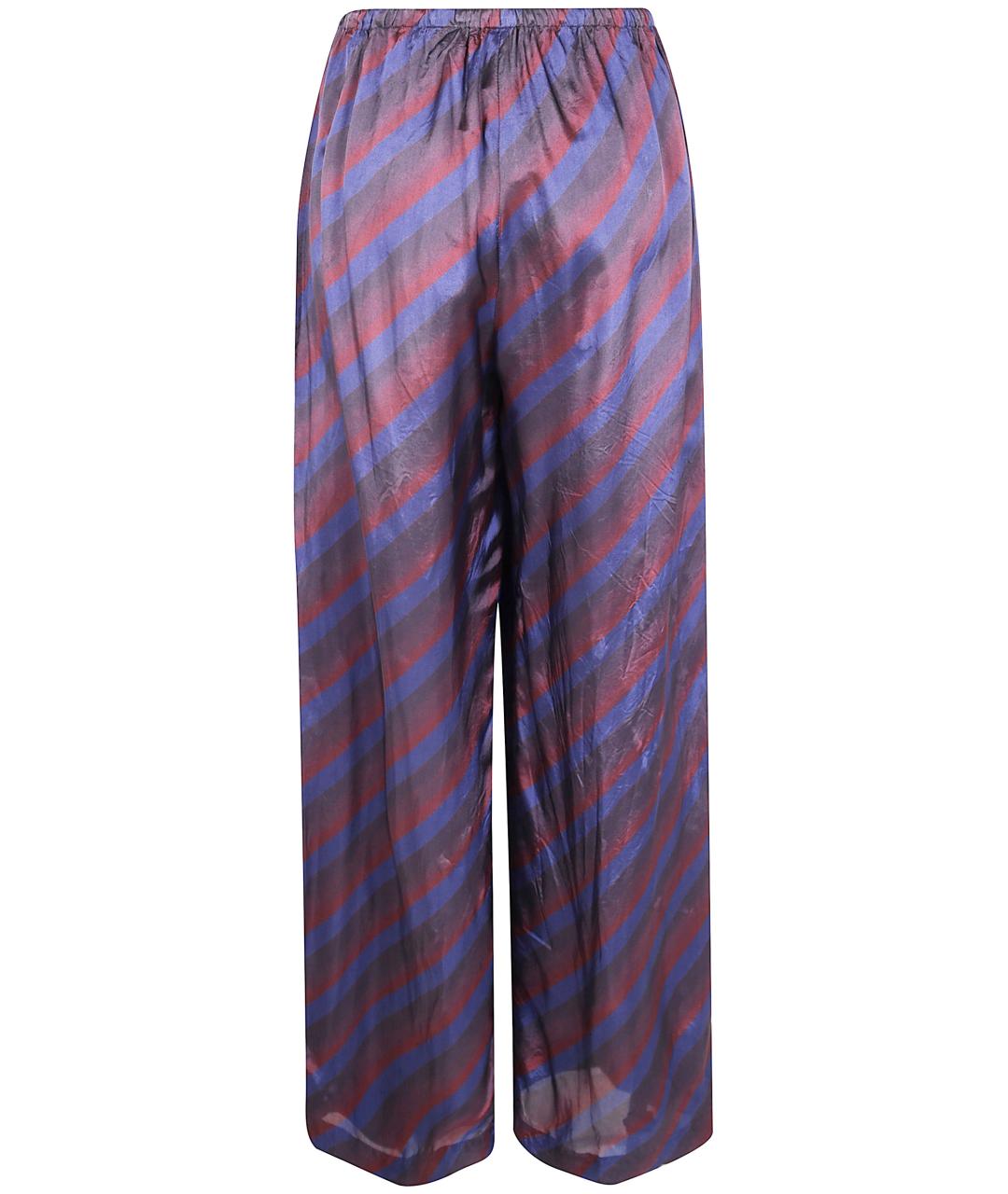 DRIES VAN NOTEN Мульти вискозные прямые брюки, фото 2
