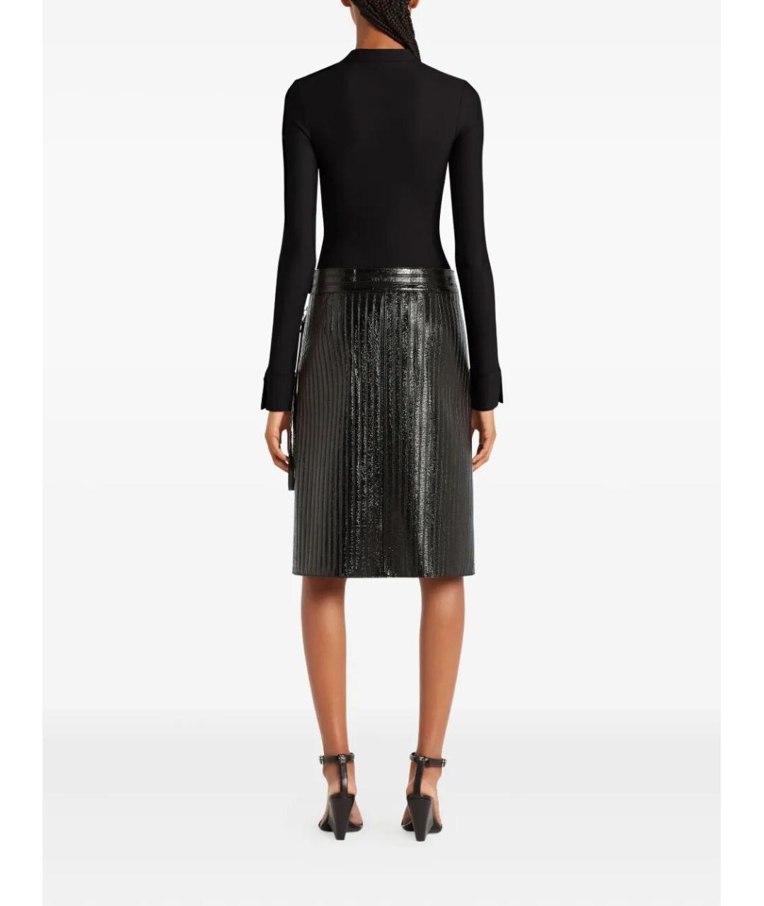 COURREGES Черное боди, фото 2
