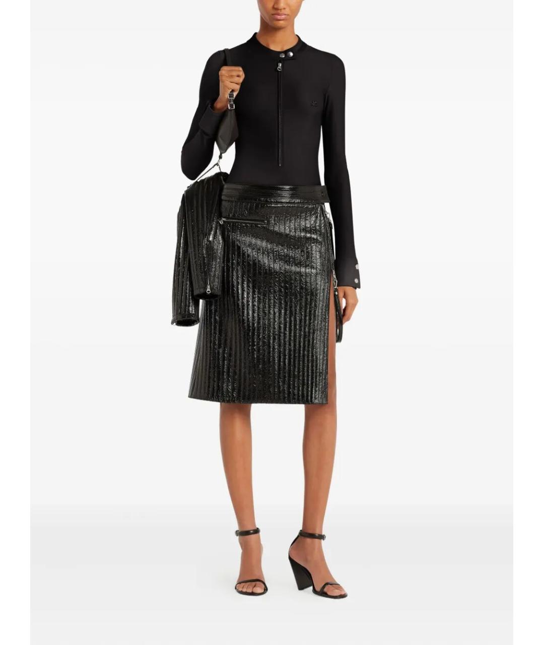 COURREGES Черное боди, фото 4