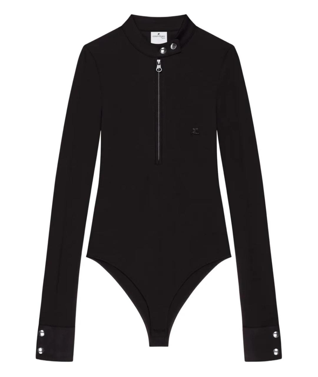 COURREGES Черное боди, фото 1
