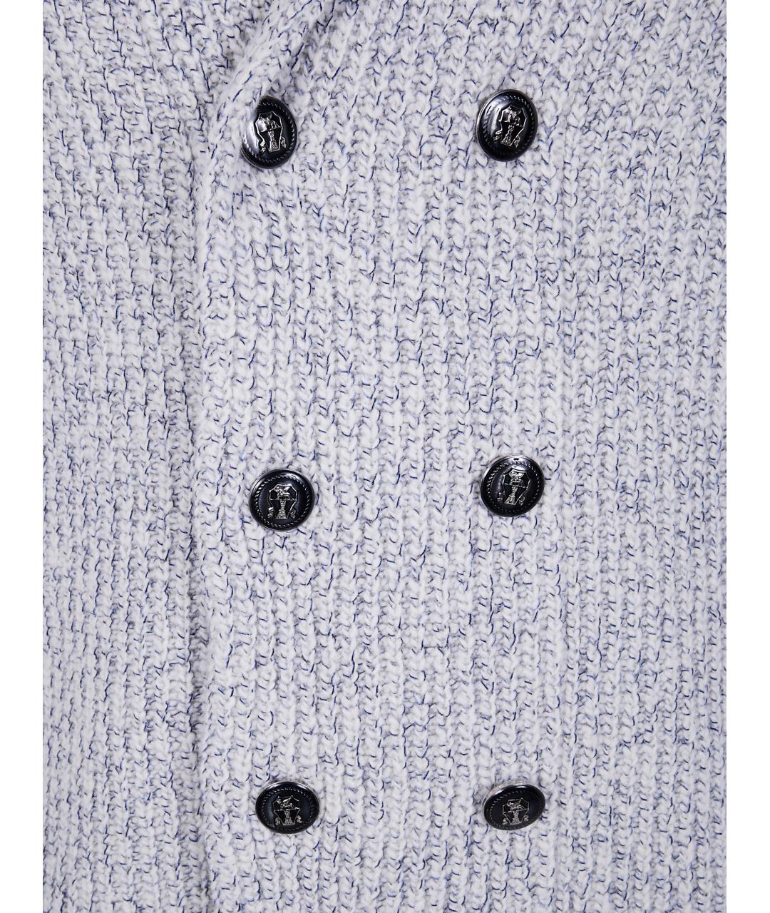 BRUNELLO CUCINELLI Серая шерстяная куртка, фото 3