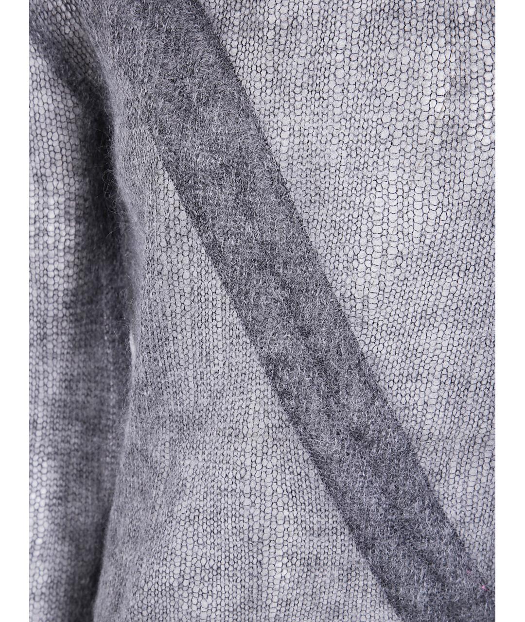 ANN DEMEULEMEESTER Серый джемпер / свитер, фото 3
