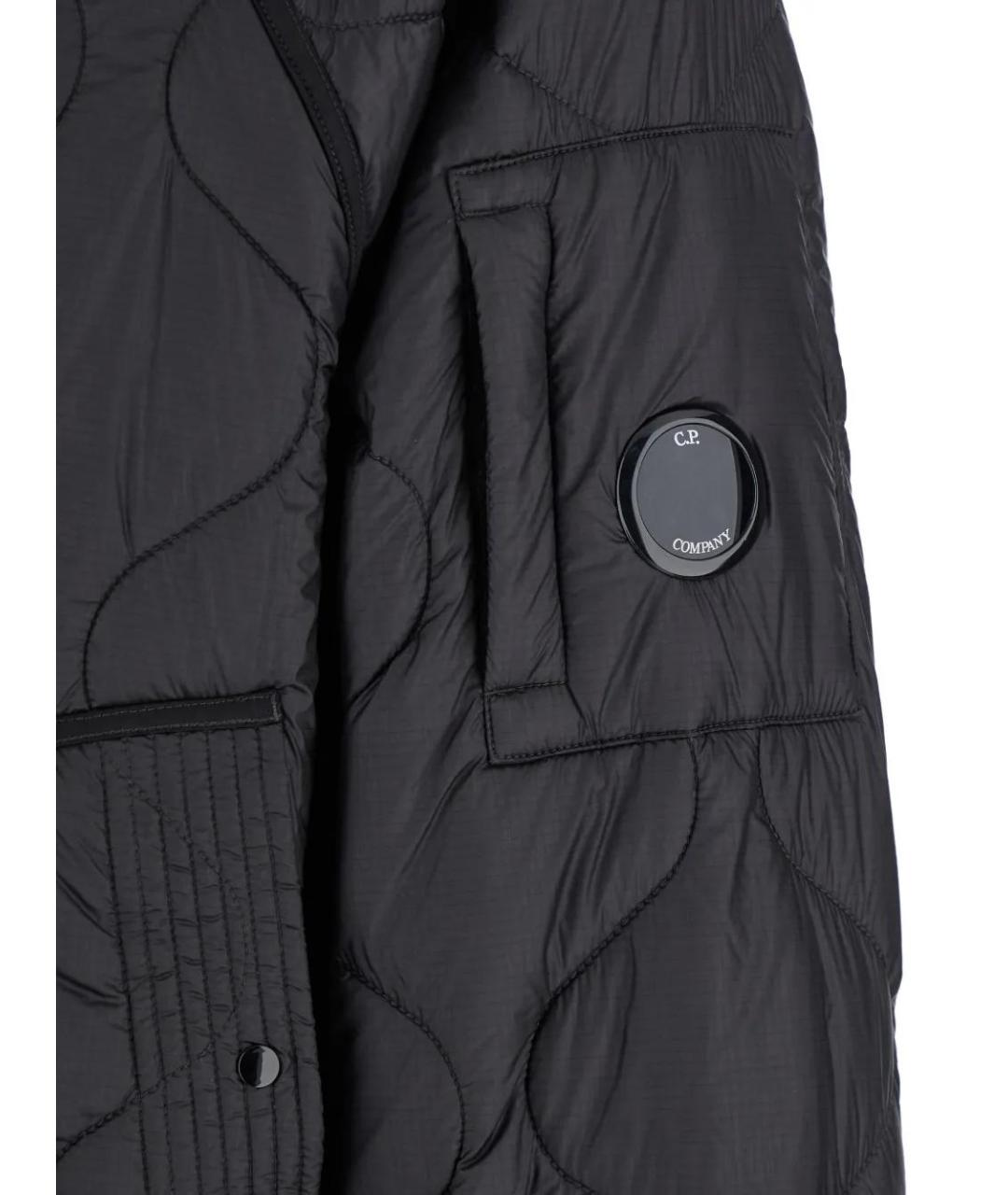 CP COMPANY Черная синтетическая куртка, фото 3