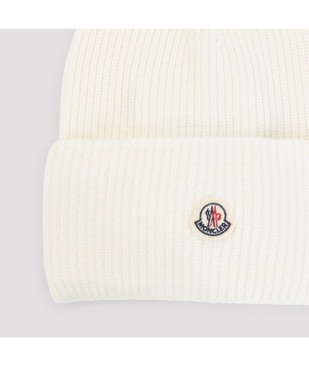 MONCLER Белая шерстяная панама, фото 3