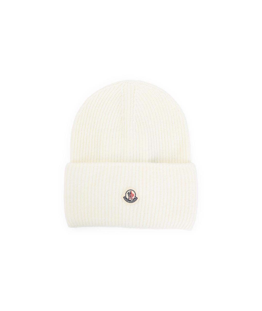 MONCLER Белая шерстяная панама, фото 1
