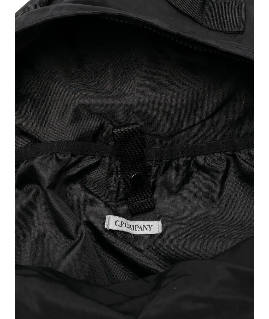CP COMPANY Черный синтетический рюкзак, фото 4