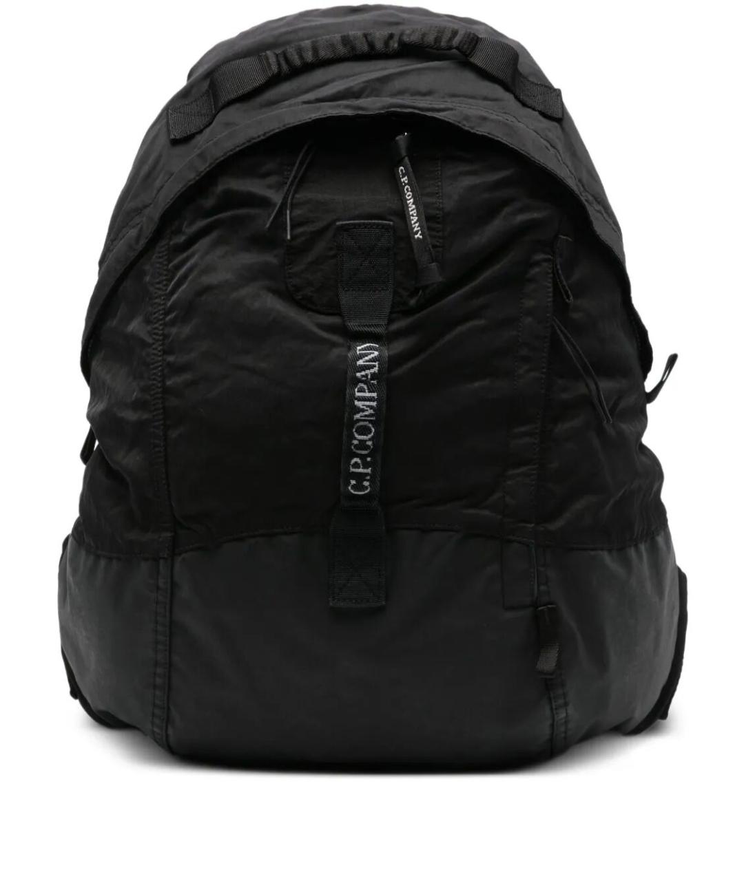 CP COMPANY Черный синтетический рюкзак, фото 1