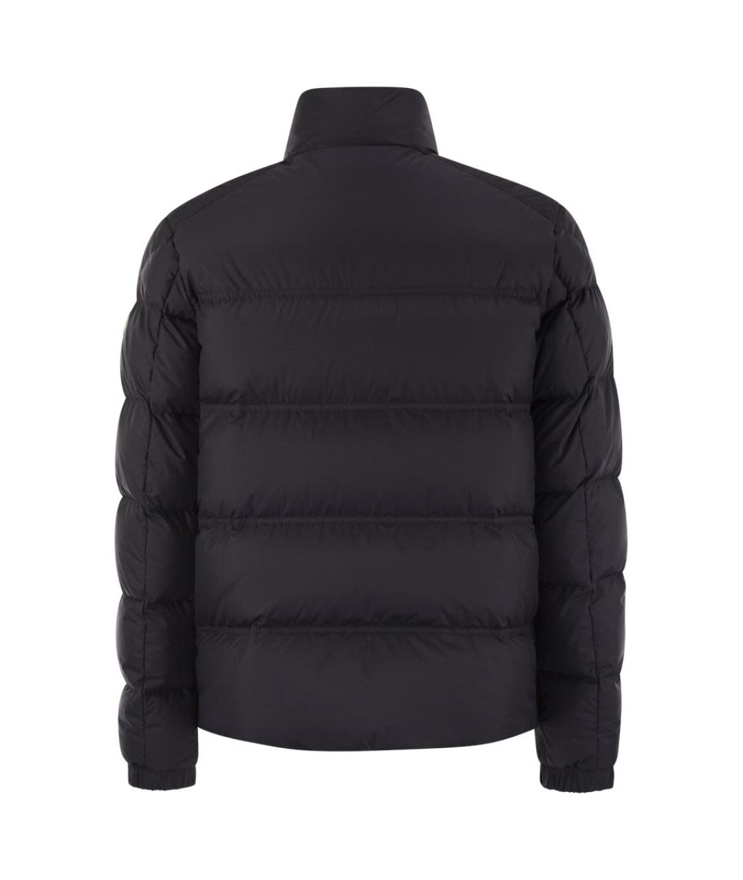 MONCLER Темно-синий полиэстеровый пуховик, фото 2