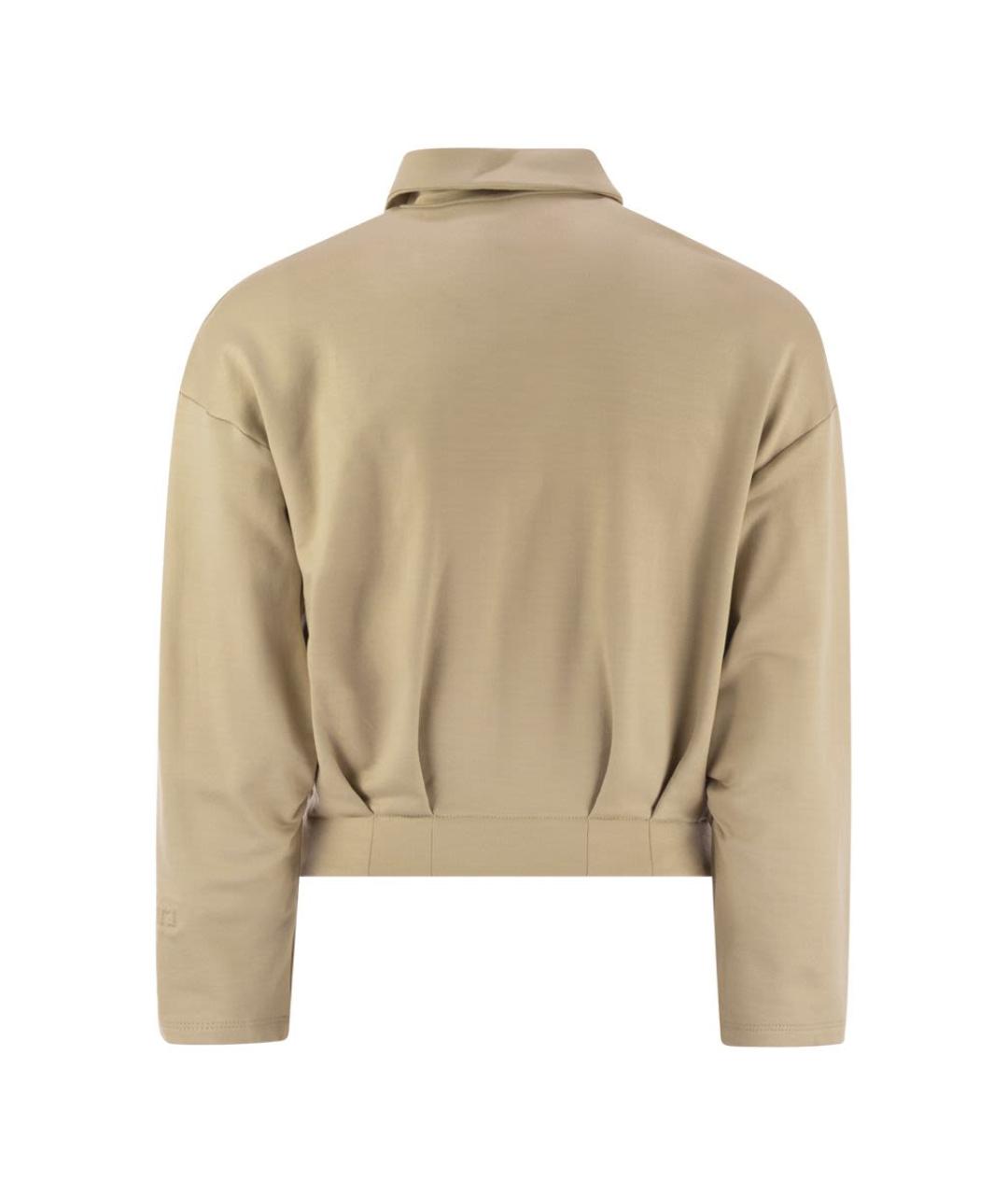MAX MARA Бежевая куртка, фото 2