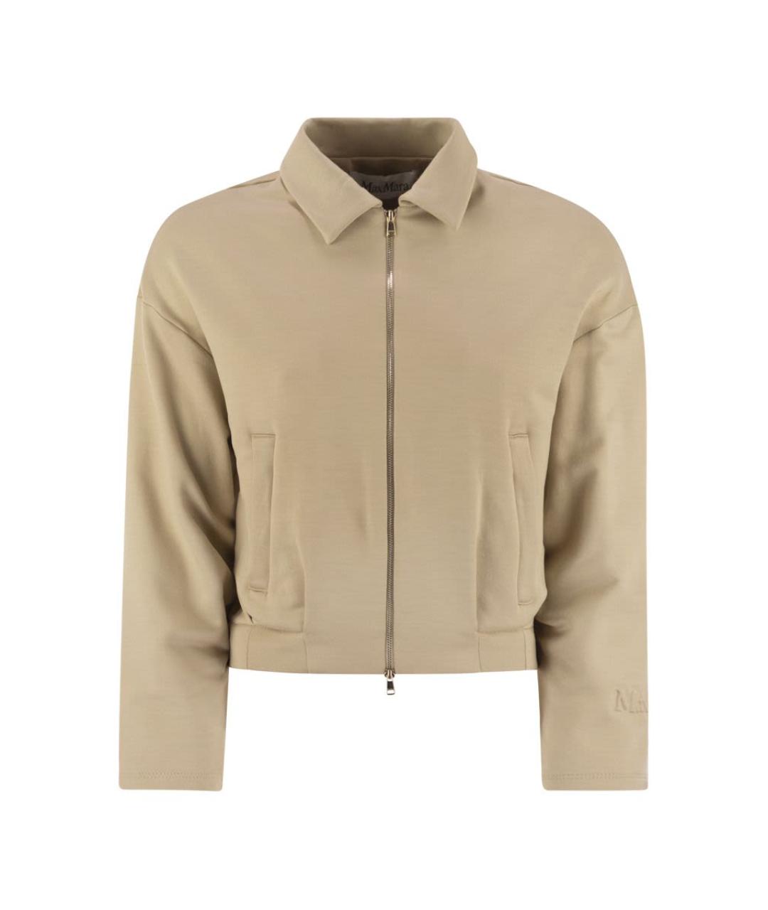 MAX MARA Бежевая куртка, фото 1