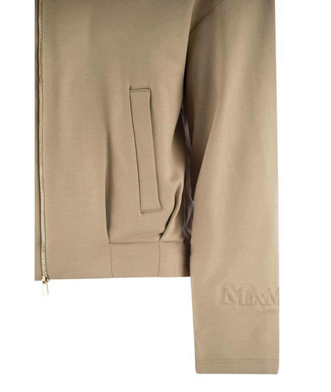 MAX MARA Бежевая куртка, фото 4