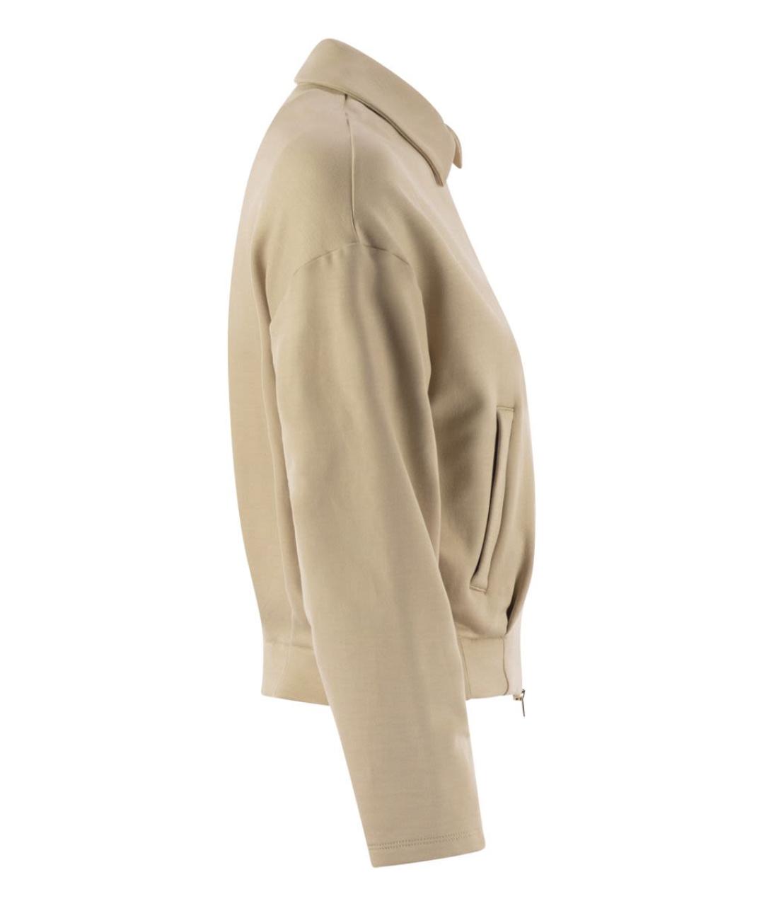 MAX MARA Бежевая куртка, фото 3