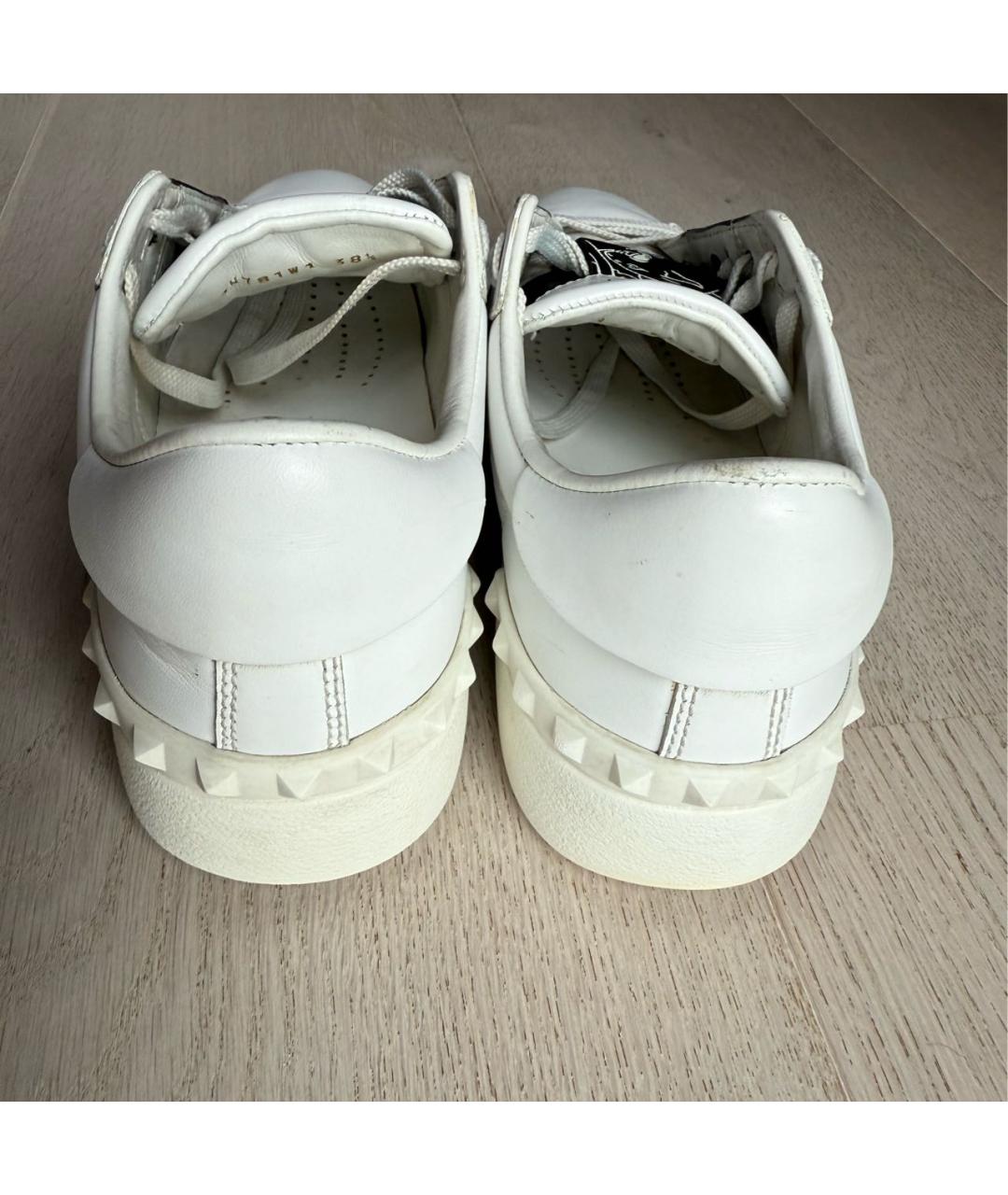 VALENTINO Белые кожаные кеды, фото 5
