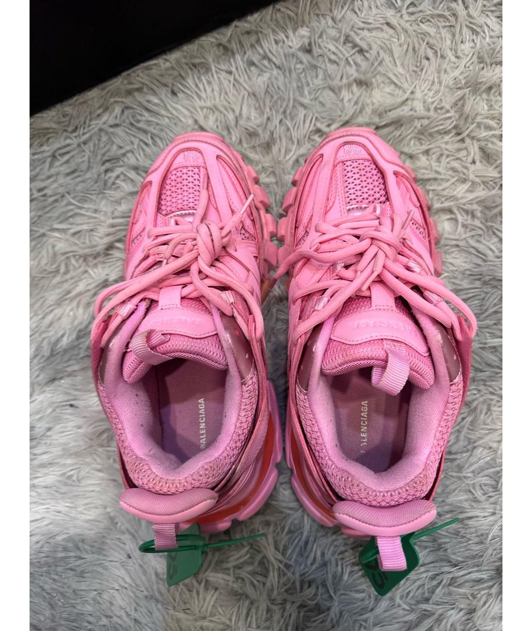 BALENCIAGA Розовые кроссовки, фото 3