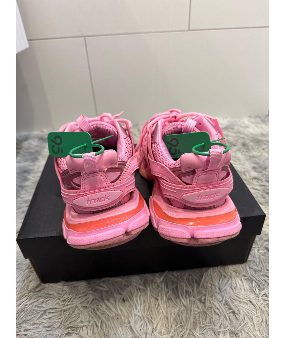 BALENCIAGA Розовые кроссовки, фото 4