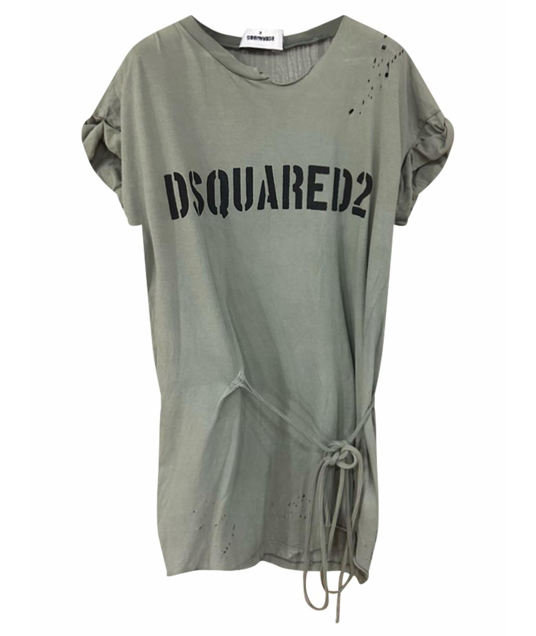 DSQUARED2 Хаки футболка, фото 1
