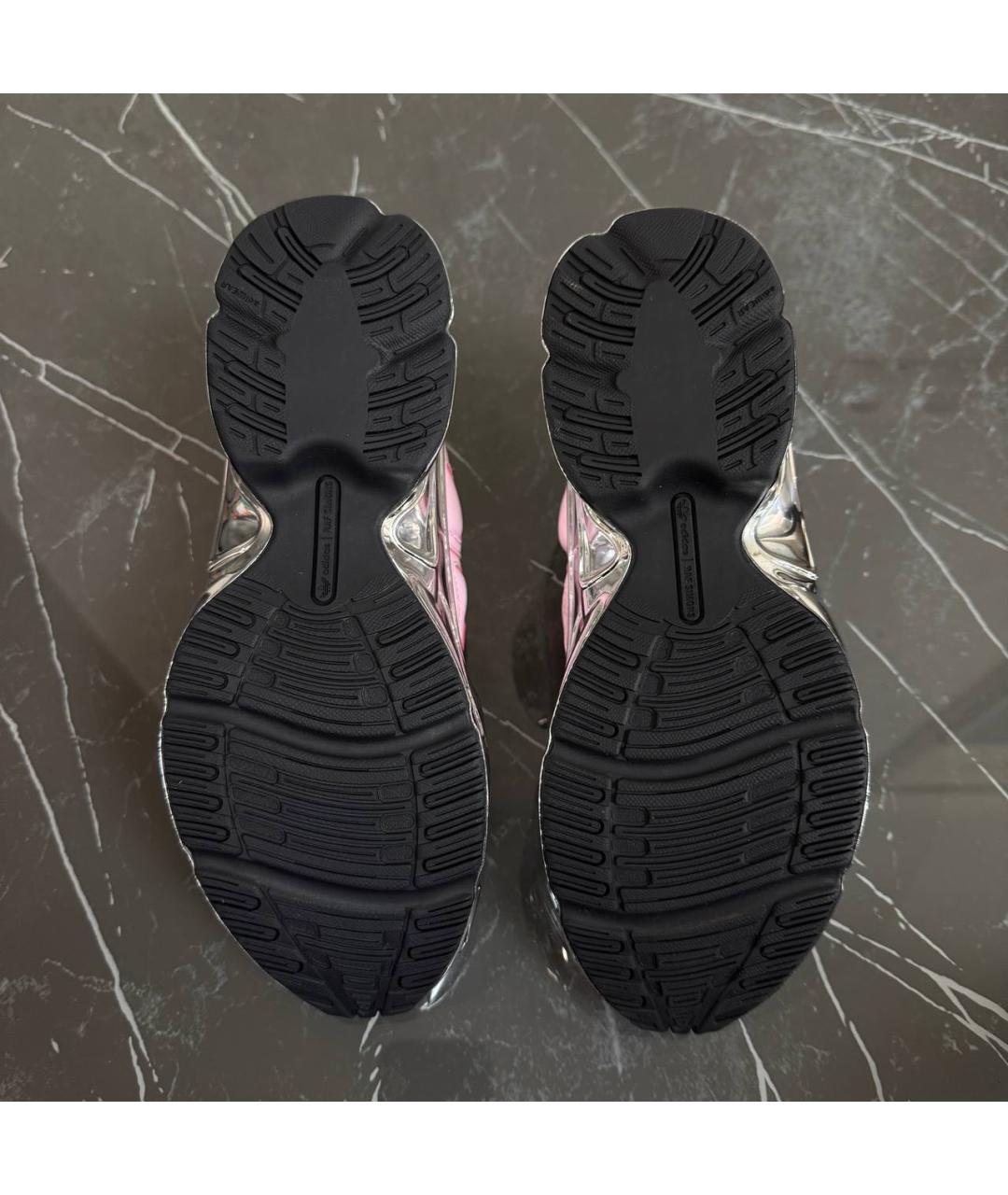 ADIDAS X RAF SIMONS Розовые кожаные кроссовки, фото 8
