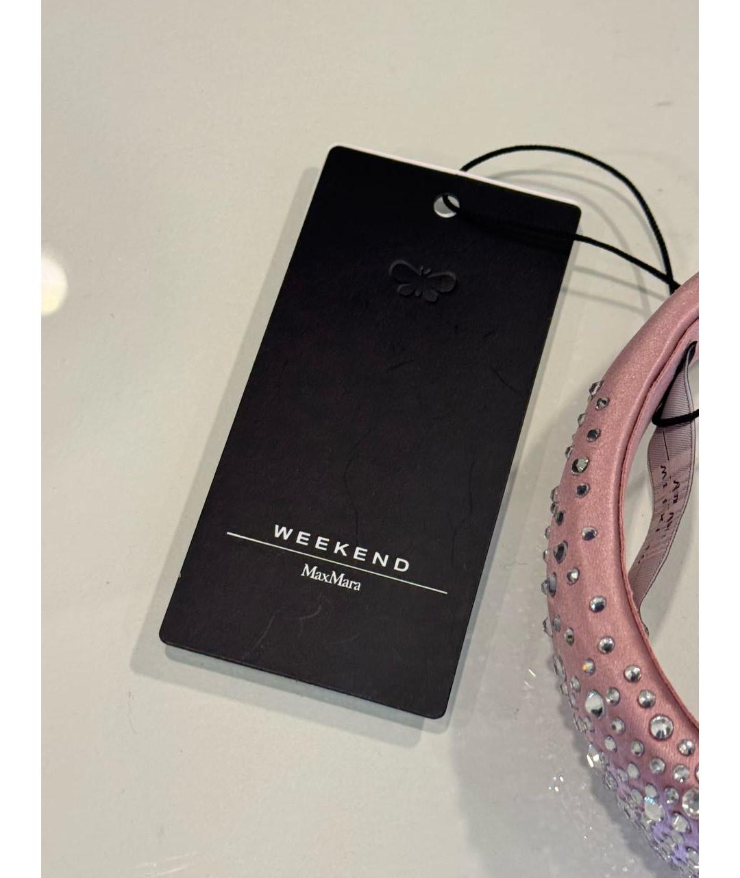 WEEKEND MAX MARA Розовый ободок, фото 3