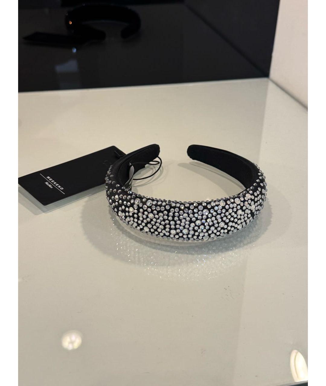 WEEKEND MAX MARA Черный ободок, фото 6